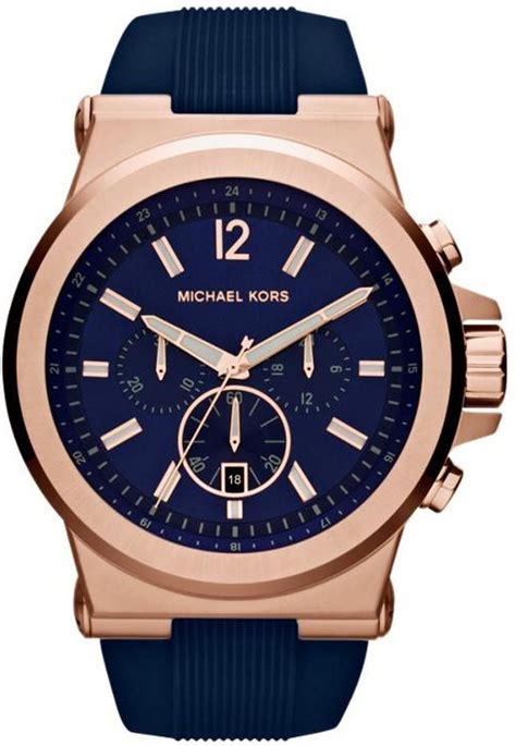 men's michael kors dylan chronograph watch mk8295|Michael Kors chronograph dial.